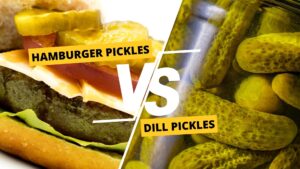 Hamburger Pickles vs. Dill Pickles