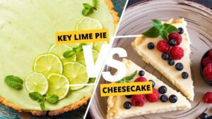 Key Lime Pie vs Cheesecake