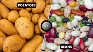 Potatoes vs Beans
